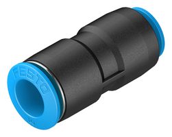 FESTO 153039 Pneumatic Fitting, Push-In Straight Reducing Union, 14 bar, 10 mm