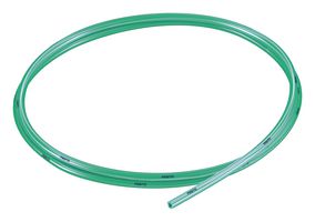 FESTO PUN-H-4X0,75-TGN Pneumatic Tubing, 4 mm, 2.6 mm, PU (Polyurethane), Transparent Green, 10 bar, 50 m