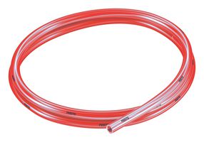 FESTO PUN-H-8X1,25-TRT Pneumatic Tubing, 8 mm, 5.7 mm, PU (Polyurethane), Transparent Red, 10 bar, 50 m