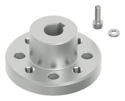FESTO DARF-Q12-25 PUSH-ON FLANGE, 25MM, ALUM ALLOY, 1.4NM