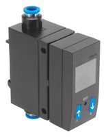 FESTO SFAB-10U-WQ6-2SA-M12 Sensor, Air Flow, 0.1 l/min to 10 l/min, 10 bar, 15 to 30 VDC, 3 % Accuracy, 6 mm, SFAB Series