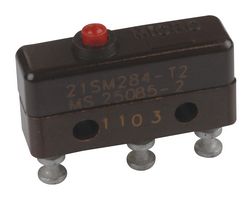 HONEYWELL 21SM284-T2 Microswitch, Subminiature, Pin Plunger, SPDT, Solder, 5 A, 30 VDC