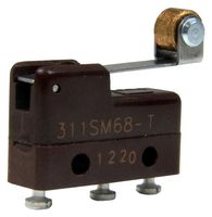 HONEYWELL 311SM68-T Microswitch, Subminiature, Roller Lever, SPDT, Solder, 1 A, 30 V