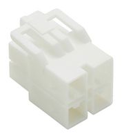 MOLEX 204102-0409 Connector Housing, Natural, VersaBlade 204102 Series, Plug, 4 Ways