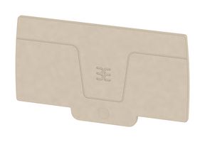 WEIDMULLER 2490380000 Accessory, Weidmuller A Series Terminal Blocks, End Plate, A