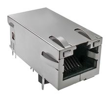 TRP CONNECTOR/BEL 2250507-1 Modular Connector, RJ45 Jack, 1 x 1 (Port), 8P8C, Through Hole Mount