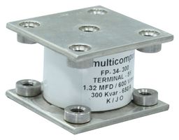 MULTICOMP PRO MP004051 Power Film Capacitor, Metallized PP, 0.33 µF, ± 10%, Induction Heating, Resonant Power Supplies