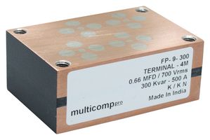 MULTICOMP PRO MP004112 Power Film Capacitor, Metallized PP, 2.6 µF, ± 10%, Induction Heating, Resonant Power Supplies