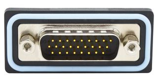 NORCOMP HDF-V26-113L051. D Sub Connector, IP67, High Density, Plug, NANOOK Series, 26 Contacts, DA, Solder