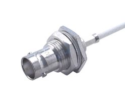 HUBER+SUHNER 24_BNC-75-2-6/133_NH RF / Coaxial Connector, BNC Coaxial, Straight Bulkhead Jack, Crimp, 75 ohm