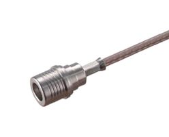 HUBER+SUHNER 11_QMA-50-2-2/133_NE RF / Coaxial Connector, QMA Coaxial, Straight Plug, Crimp, 50 ohm