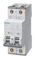 SIEMENS 5SY4206-8 Circuit Breaker, MCB, 5SY4, 2P, 10 kA, 400 V, 6 A