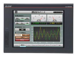 MITSUBISHI GT2715-XTBD GRAPHIC TERMINAL, 1024X768P, XGA TFT LCD
