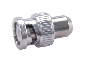 HUBER+SUHNER 33_BNC-QLA-01-1/1--_NE RF / Coaxial Adapter, BNC, Plug, QLA, Jack, Straight Adapter