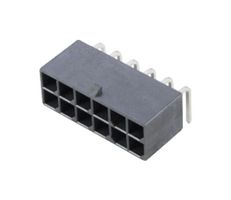 AMPHENOL COMMUNICATIONS SOLUTIONS 10146997-12200LF Pin Header, Wire-to-Board, 5.7 mm, 2 Rows, 12 Contacts, Through Hole Right Angle