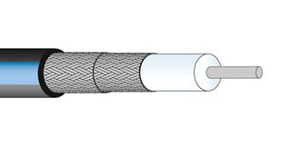 HUBER+SUHNER ENVIROFLEX_142 Coaxial Cable, Enviroflex 142 / RG142, 5mm, 50ohm, 100m