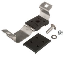 PANDUIT CCSSTR3036-X Fastener, 30-36mm Dia, Screw Mount Cable Clamp, Stainless Steel, 63 mm, 105 mm