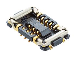 MOLEX 505066-2422 Mezzanine Connector, Receptacle, 0.35 mm, 2 Rows, 24 Contacts, Surface Mount, Copper Alloy