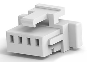 TE CONNECTIVITY 2-2367198-4 Connector Housing, Plug, Receptacle, 4 Ways, 1 mm, AMP 2367199-1 Wire to Board Pin Contact