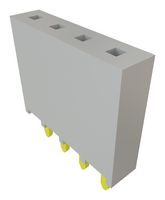 SAMTEC SSW-104-01-T-S PCB Receptacle, Board-to-Board, 2.54 mm, 1 Rows, 4 Contacts, Through Hole Mount