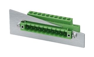 PHOENIX CONTACT 1096146 Terminal Block, Feed-Thru, Plug, 5.08 mm, 8 Ways, 12 A, 320 V, Panel Mount Right Angle