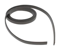 WURTH ELEKTRONIK 38401206 ShielDINg Gasket, EMI, Silicone Elastomer, L - 1 m, W - 6.35 mm, D - 1.57 mm, WE-EGS Series