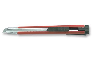 FACOM 844.S9 Cutter Knife, Snap Off, 9mm, Stainless Steel Blade Guide