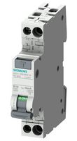 SIEMENS 5SV1316-6KK10 Circuit Breaker, 1P+N, SENTRON Series, 230 V, 10 A, 2 Pole, 25 kA