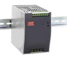 MEAN WELL DDR-480C-48 Isolated DIN Rail Mount DC/DC Converter, Railway, 2:1, 480 W, 1 Output, 48 V, 10 A