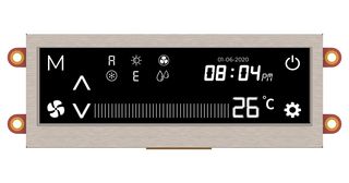 4D SYSTEMS PIXXILCD-39P4 HMI Panel, LCD TFT Display, 500 cd/m2, 480 x 128 Pixels, 15 Way FPC