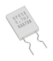 KOA BPR58CR22J Current Sense Resistor, 0.22 ohm, BPR Series, 5 W, Metal Plate, Radial Leaded, ± 5%