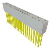 SAMTEC SSQ-120-04-G-D PCB Receptacle, Board-to-Board, 2.54 mm, 2 Rows, 40 Contacts, Through Hole Mount
