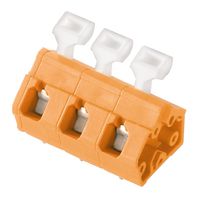 WEIDMULLER 1953020000 Wire-To-Board Terminal Block, 7.5 mm, 3 Ways, 26 AWG, 14 AWG, 2.5 mm², Tension Clamp
