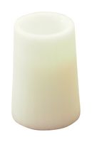 MULTICOMP PRO MP005747 Knob, D Shaft, 6.35 mm, Nylon 6 (Polyamide 6), Round with Indicator Line, 12 mm, MP0057xx