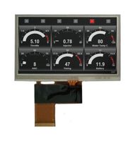 MIDAS DISPLAYS MDT0430A01ISR-RGB TFT LCD, 4.3 ", 480 x 272 Pixels, Landscape, RGB, 3.3V