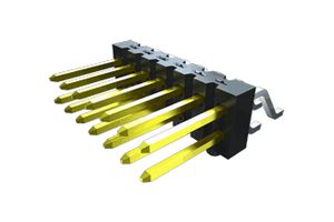 SAMTEC TSM-103-01-SM-SV-P-TR Pin Header, Board-to-Board, Wire-to-Board, 2.54 mm, 1 Rows, 3 Contacts, Surface Mount, TSM Series