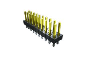 SAMTEC TSW-104-14-S-S Pin Header, Board-to-Board, 2.54 mm, 1 Rows, 4 Contacts, Through Hole, TSW