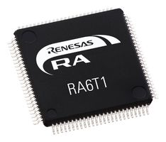 RENESAS R7FA6T1AD3CFP#AA0 ARM MCU, RA Family RA6 Series RA6T1 Group Microcontrollers, ARM Cortex-M4F, 32 bit, 120 MHz