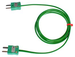 LABFACILITY XF-1528-FAR Thermocouple, Extension Lead, IEC, K, 3.3 ft, 1 m