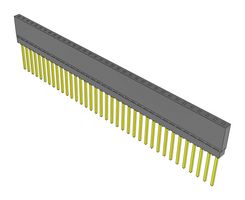 SAMTEC ESQ-136-14-G-S PCB Receptacle, Board-to-Board, 2.54 mm, 1 Rows, 36 Contacts, Through Hole Mount