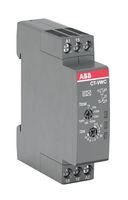 ABB 1SVR508130R0000 Analogue Timer, CT-C, Impulse-On, 0.05 s, 100 h, 7 Ranges, 1 Changeover Relay