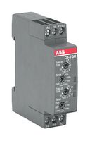 ABB 1SVR508160R0000 Analogue Timer, CT-C, On Pulse, Off Pulse, 0.05 s, 100 h, 14 Ranges, 1 Changeover Relay