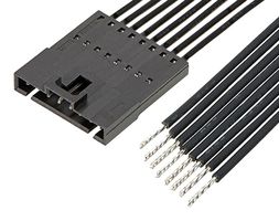 MOLEX 216273-1082 Cable Assembly, SL Plug to Free End, 8 Ways, 2.54 mm, 1 Row, 150 mm, 5.9 "