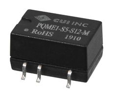CUI PQME1-S5-S15-M Isolated Surface Mount DC/DC Converter, ITE, DIP, 1:1, 750 mW, 1 Output, 15 V
