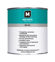 MOLYKOTE EM-50L GREASE, 1KG Grease, Lubrication, Plastic, EM-50l, Translucent White, Can, 1kg