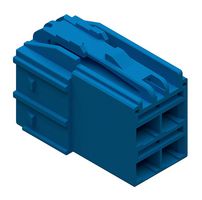 MOLEX 206997-2401 Connector Housing, Blue, CP-4.5 206997 Series, Plug, 4 Ways, 4.5 mm