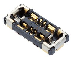 MOLEX 211175-0080 Mezzanine Connector, Receptacle, 2 Rows, 8 Contacts, Surface Mount, Copper Alloy