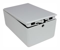 CAMDENBOSS CBEAC-02-GY Plastic Enclosure, Multipurpose, ABS, 45 mm, 70 mm, 110 mm, IP40