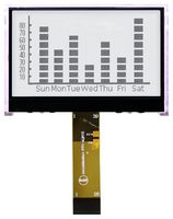 MIDAS DISPLAYS MCCOG256128A6W-FPTLW Graphic LCD, 256 x 128 Pixels, Black on White, 3.3V, Parallel, SPI, No Font, Transflective