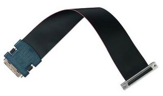 NI / EMERSON 182498-01 Test Cable Assembly, Ribbon Cable, PR50-50M/F, 100 mm